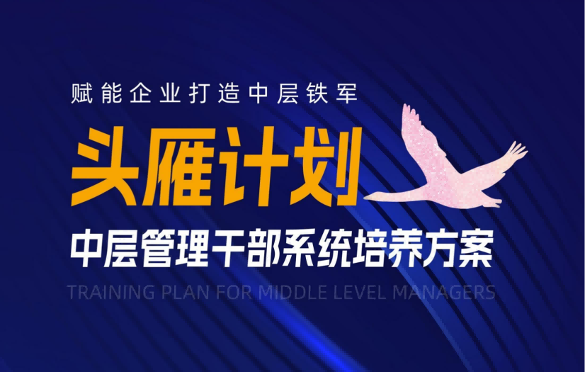 【头雁计划】中层管理干部系统培训方案